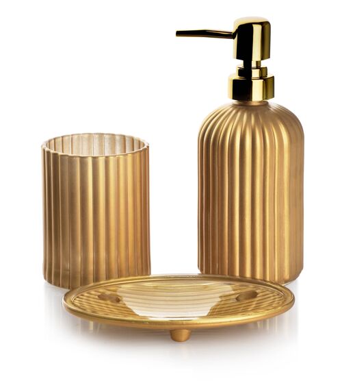 ARI GOLD Bathroom Set 400ml matt gold