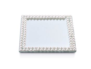 MARGOT PEARL Support d'art, décoratif 15x15xh1cm