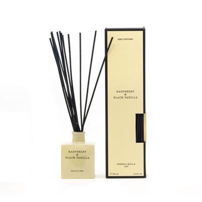 Premium Reed Diffuser 100ml. Raspberry and Black Vanilla