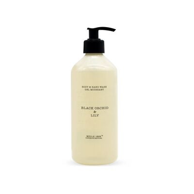 Body & hand wash 500ml. Black Orchid & Lily