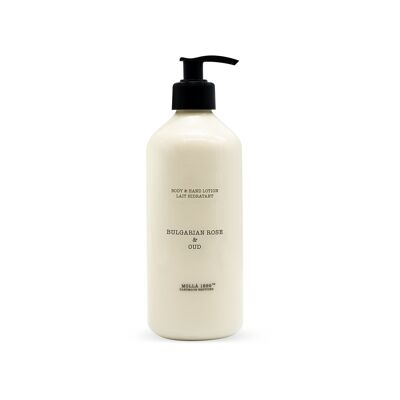 Body & hand lotion 500ml. Bulgarian Rose & Oud