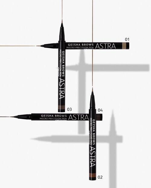 Geisha Brows Micro Precision Pen – Stylo à sourcils à effet 3D