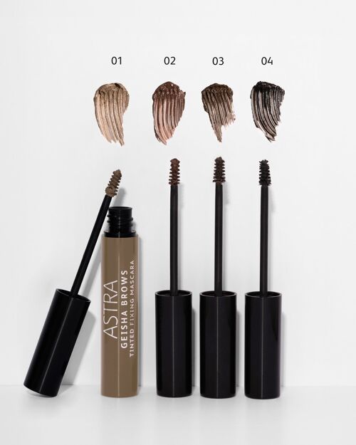 Geisha Browns Tinted Fixing Mascara – Mascara Sourcils définis