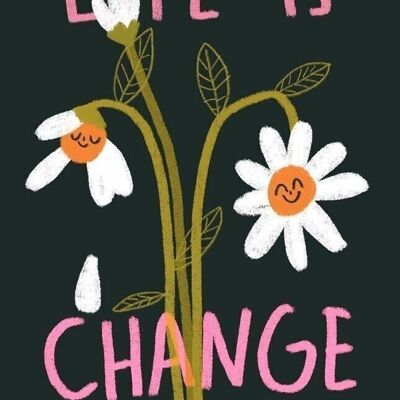 Cartolina - La vita è cambiamento

| biglietto d'auguri