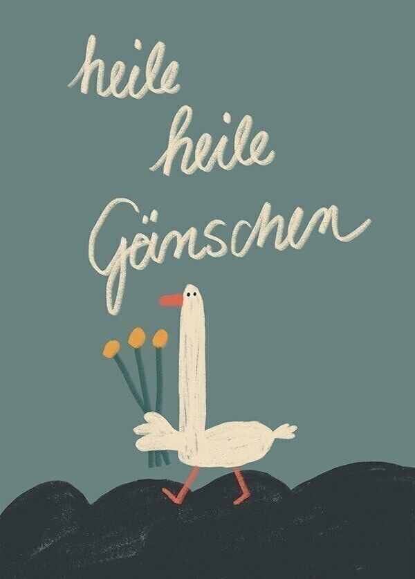 Carte postale - Guéris, guéris les oisons

| carte de voeux