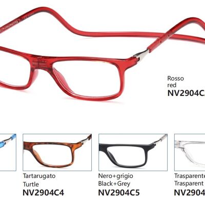 Preassembled reading glasses - Magnet - NV2904 - set 30 pieces
