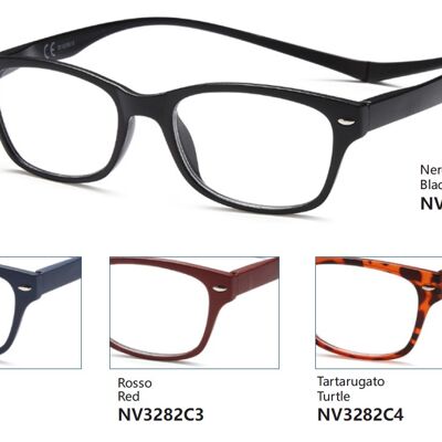 Pre-assembled reading glasses - Magnet - NV3282 -set 30 pieces