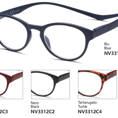 Preassembled reading glasses - Magnet - NV3312 - set 30 pieces