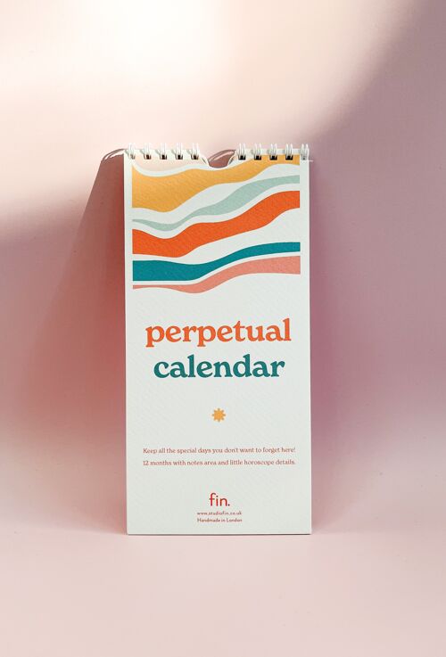 Perpetual Calendar by Fin Studio