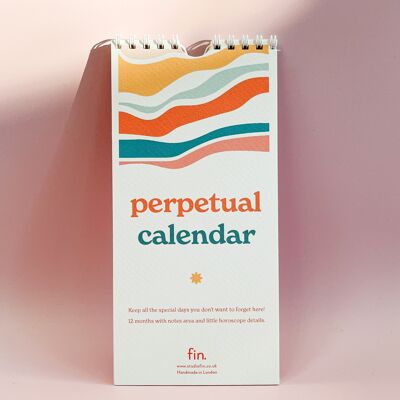 Perpetual Calendar by Fin Studio