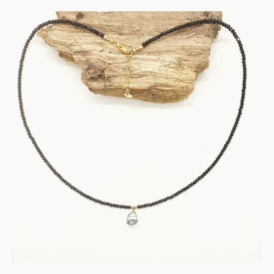 Tuamotu necklaces - Black spinel