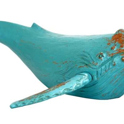 Figurine décorative baleine 60 cm