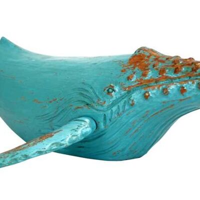 Figurine décorative baleine 60 cm