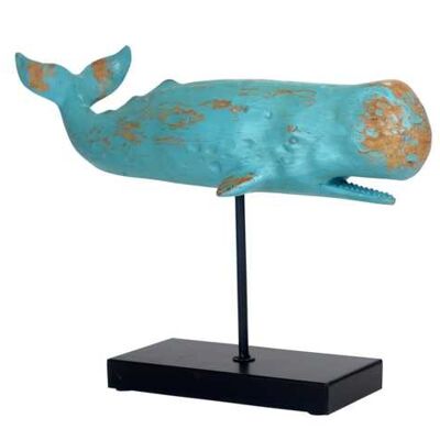 Figurine baleine déco 40 cm