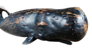 Figurine baleine couchée 47x16x15,5 cm 2