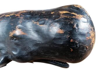 Figurine baleine couchée 47x16x15,5 cm 3