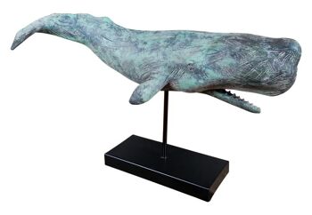 Figurine baleine XL 51x15x28 cm 2