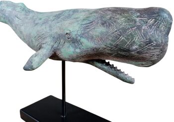 Figurine baleine XL 51x15x28 cm 3