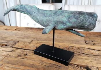 Figurine baleine XL 51x15x28 cm 5