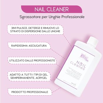 Nail Cleaner Dégraissant Professionnel pour Ongles 100 ml 4