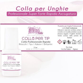 Colle à ongles professionnelle extra forte 7,5 g 5