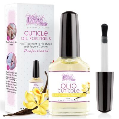 Cuticle Oil Nails Of Hands And Feet Professional Vanilla 12 ml
