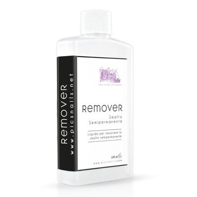 Remover Smalto Semipermanente Acetone Puro 100 ml