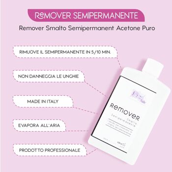 Gel Dissolvant Pure Acétone 100 ml 4