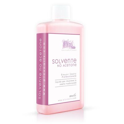 Solvant Sans Acétone Dissolvant Professionnel Traditionnel pour Vernis à Ongles 100 ml