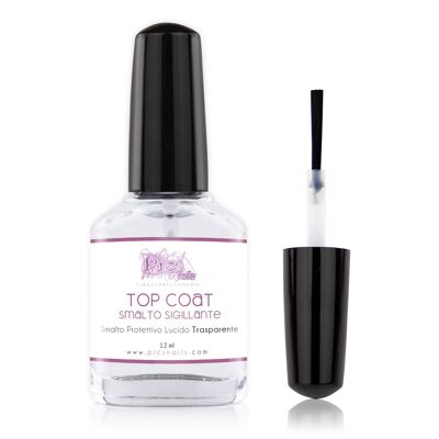 Top Coat Sealant for Nails 12 ml Quick Drying