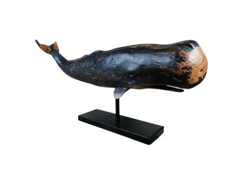 Figurine Baleine XXL Bleu 77 cm 4