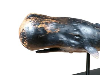 Figurine Baleine XXL Bleu 77 cm 5