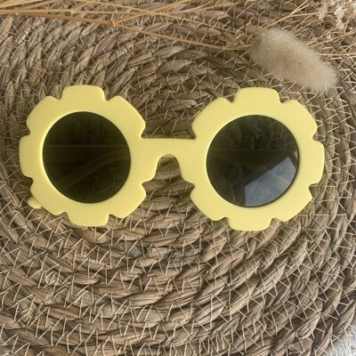 Yellow Flowers Sunglasses