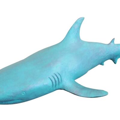 Shark Figure Statue 41.5x18.5x13H cm