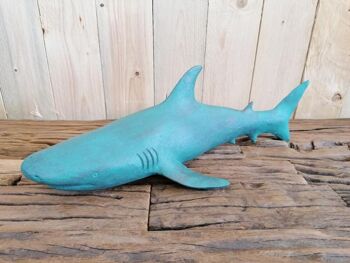 Statuette Requin 41,5x18,5x13H cm 5