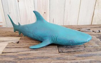 Statuette Requin 41,5x18,5x13H cm 6