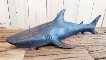 Statuette Requin 41,5x18,5x13H cm 4