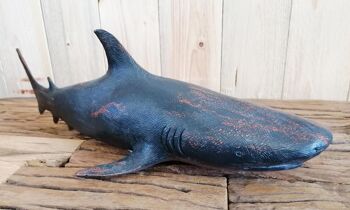 Statuette Requin 41,5x18,5x13H cm 5