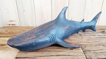 Statuette Requin 41,5x18,5x13H cm 6