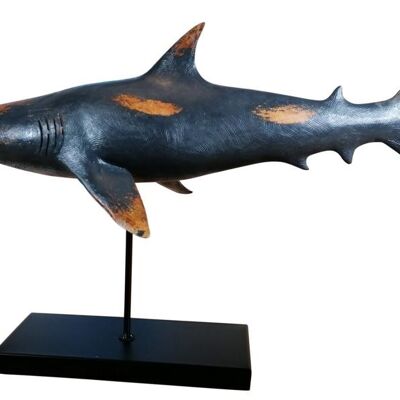 Shark figure statue XXL 59x24x38.5 cm