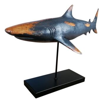 Statuette requin XXL 59x24x38,5 cm 3