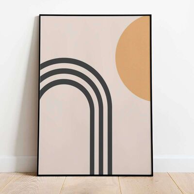 Abstract Balance 24 Poster (42 x 59.4cm)