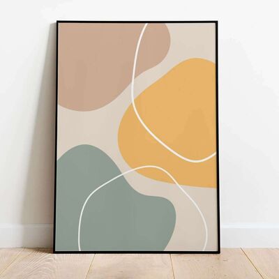 Abstract Balance 39 Poster (50 x 70 cm)