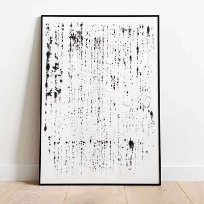 Abstract Brush Lines 02 Poster (50 x 70 cm)
