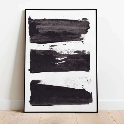 Abstract Brush Lines 05 Poster (42 x 59.4cm)