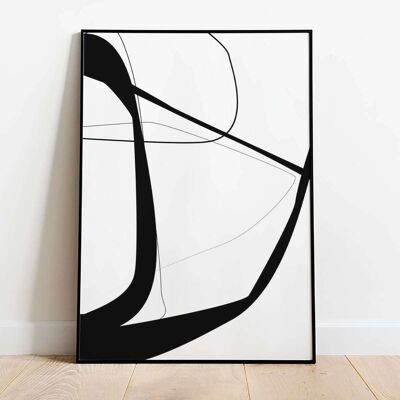 Abstract Pencil Lines 003 Poster (42 x 59.4cm)