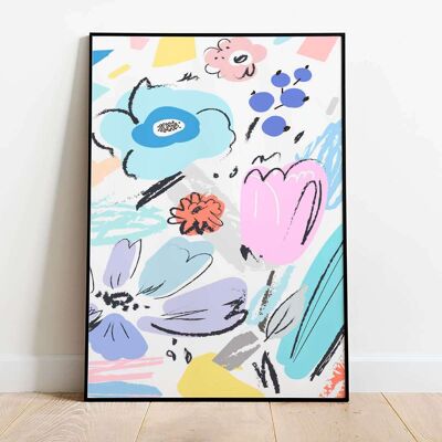 Abstract Spring 002 Poster (50 x 70 cm)