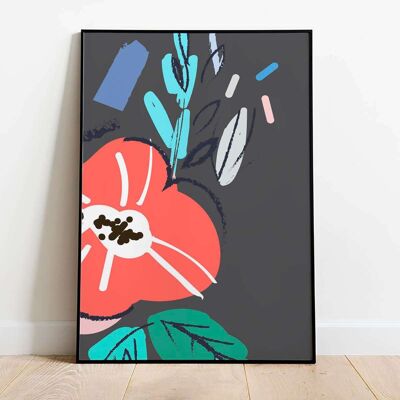 Abstract Spring Dark 008 Poster (42 x 59.4cm)