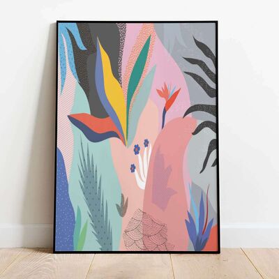 Abstract Summer 001 Poster (42 x 59.4cm)