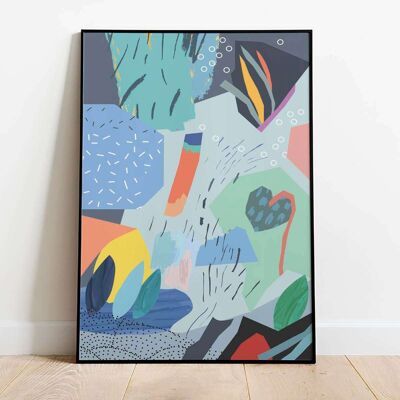 Abstract Summer 002 Poster (50 x 70 cm)